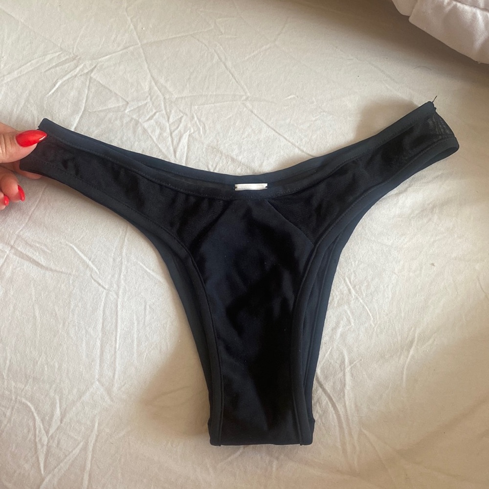 Mesh black Brazilian Bikini